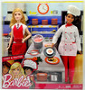 Barbie Friend Careers Chef & Waiter Doll Set 2016 Mattel FCP66