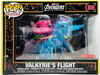 Funko POP! Rides Marvel Endgame Valkyrie's Flight 86 Blacklight Exclusive Figure