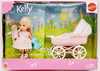 Barbie Tiny Steps Kelly Doll with Stroller 2002 Mattel No. B2823 NRFB