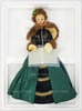 Barbie Holiday Caroler Doll Holiday Porcelain Collection 1996 Mattel 15760 USED