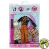 Barbie Fashion Fever Outfit Denim Jacket, Colorful Dress 2004 #G8996 NEW