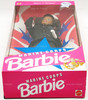 Stars 'n Stripes Marine Corps Barbie Doll African American 7594 Mattel 1991 NEW