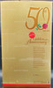 Barbie 50th Golden Anniversary Porcelain Doll 1945-1995 Mattel 14479 USED
