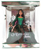 Holiday Barbie African American Green Velvet Dress 2004 Mattel B5849