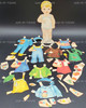 Lot of 3 Paper Doll Sets Vintage 1960s Whitman Publishing Co. USED