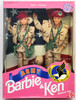 Army Barbie & Ken Deluxe Set Stars 'n Stripes Special Edition #5626 Mattel 1992