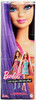 Barbie Hairtastic Orange Dress Long Purple Hair Doll