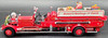 Matchbox Coca Cola Holiday 1:43 Scale 1930 Fire Engine with Santa 1998 NEW