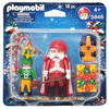 Playmobil Christmas Santa and Elf Figures 5846 NRFB