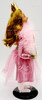 Byers' Choice Halloween Carolers Girl in Pink Fairy Princess Costume Figure USED