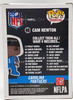 NFL Cam Newton Carolina Panthers Funko Pop! 2017 Football Vinyl Figure 46 NRFB