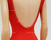 Barbie Original 1962 Brunette Bubble Cut Doll Red Swimsuit Stock 850 with Stand