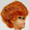 Vintage 1961 Redhead Bubble Cut Barbie Doll in Red Swimsuit By Mattel 850 Japan