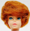 Vintage 1961 Redhead Bubble Cut Barbie Doll in Red Swimsuit By Mattel 850 Japan