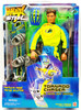 Max Steel Tornado Chaser Action Figure with MX12 Sky Board 2000 Mattel 28541 NEW