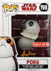 Funko Pop Star Wars 198 Porg Target Exclusive Vinyl Bobble-Head NRFB