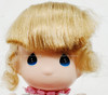 Precious Moments Swedish Children of the World Gretel 9" Vinyl Doll 1990 USED