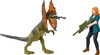 Jurassic World Dominion Human and Dino Pack, Claire & Dilophosaurus Mattel
