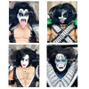 Set of 4 KISS Action Figures Gene, Peter, Paul, and Ace McFarlane Toys NRFP
