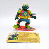 TMNT 1990 Mike the Sewer Surfer Action Figure With File Card Playmates Used