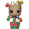 Funko Pop Marvel 399 Holiday Groot Bobble-Head NRFB