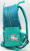 Disney Tangled Princess Castle Miniature Backpack Loungefly Used