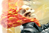 Ripcord Ghost Rider Flame Cycle Figure and Motorcycle 2006 Hasbro 77035