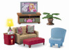 Loving Family Family Room Dollhouse Furniture 2009 Fisher Price R9108