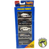 Hot Wheels Police Force Gift Pack Set of 5 Vehicles 1996 Mattel #17461 NRFP