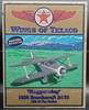 Wings of Texaco Black Chrome Staggerwing 1939 Beechcraft D17S Diecast Plane NRFB