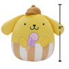 Sanrio Food Truck 8inch Squishmallow Pompompurin Popsicle Plush 2023 Kelly Toys