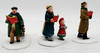 Department 56 Caroling Thru The City Set of 3 Porcelain Figures