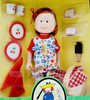 Madeline 8" Poseable Doll and Accessories Picnic Set 2000 Eden #33462 NRFB
