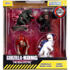 Godzilla X Kong The New Empire Godzilla, Skar King, Kong, and Shimo MetalFigs