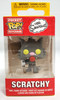 The Simpsons Pocket Pop! Funko Scratchy Vinyl Figure Keychain NRFB