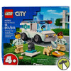 LEGO City Vet Van Rescue 58 Piece Building Toy 60382