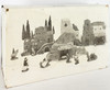 Department 56 Holy Land Little Town of Bethlehem 12 Piece Set No. 59757 USED