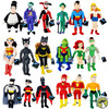 DC Lot of 18 Plush Bean Bag Characters Batman, Joker, Harley Quinn, and More