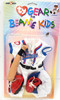 Lot of 4 TY Gear For Beanie Kids Outfits PJs, Firefighter, Sunday Best, Baseball