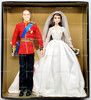 Barbie William and Catherine Dolls Royal Wedding Giftset Gold Label Mattel W3420