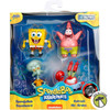 Spongebob 2.5IN MetalFigs 4 PK Spongebob, Patrick, Squidward, and Mr. Krabs