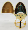 Barbie Empress of Emeralds Barbie Resin Egg 2000 Avon Mattel New