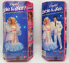 Barbie Crystal Barbie & Ken Dolls Lot of 2 Mattel 1983 NRFB