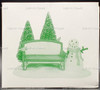 Department 56 Our Own Village Park Bench Accessory