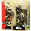 NFL Players Inc Jerry Rice Raiders Action Figure 2002 McFarlane Toys #70335