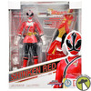 S.H.Figurarts Shinken Red Kaoru Shiba Action Figure ION Exclusive 2009 Bandai