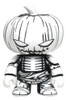 JonPaul Keiser Samurai Pumpkin Mini Qee Vinyl Figure Toy2R