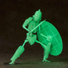 Takeya Jizai Okimono KT031 Roma Skeleton Gladiator Secutor Glow in the Dark