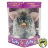 Furby Gray Electronic Toy 1998 Tiger Electronics #70-800 USED