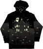Disney Haunted Mansion Hooded Sweatshirt Glows in the Dark Loungefly Large